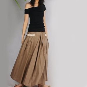 Sexy Silky Linen Skirt - Size 10/12